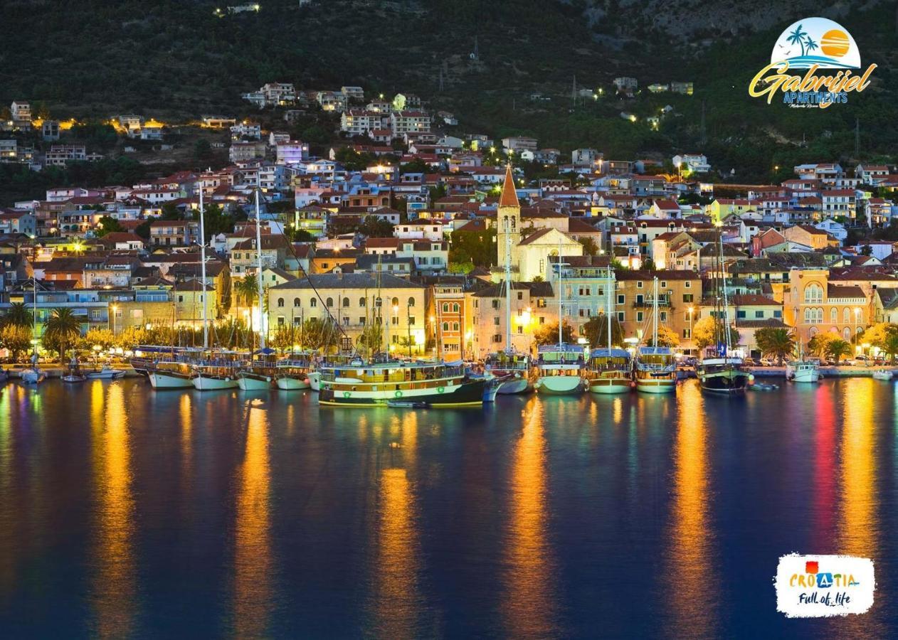 Gabrijel Apartments Makarska 1 Esterno foto