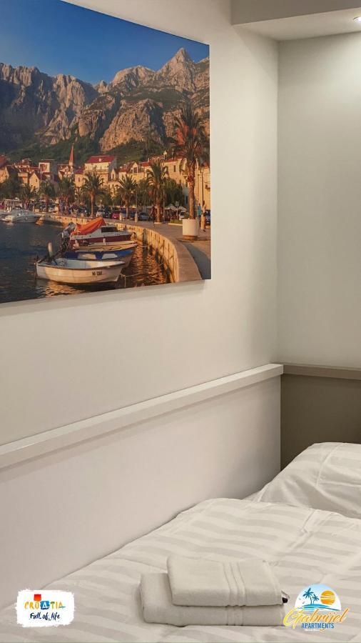 Gabrijel Apartments Makarska 1 Esterno foto