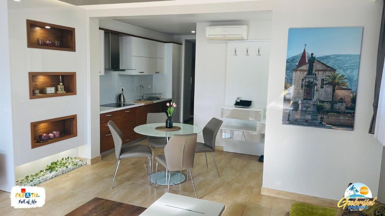 Gabrijel Apartments Makarska 1 Esterno foto