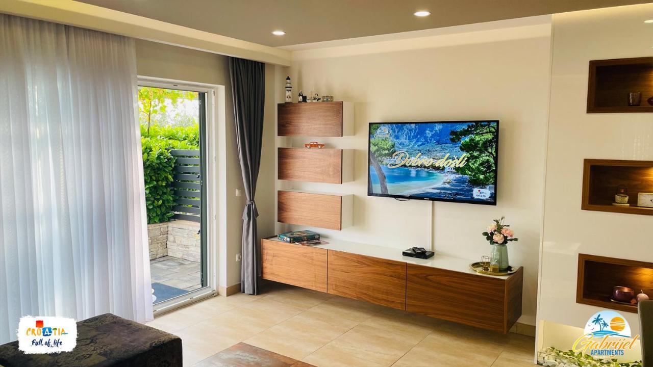 Gabrijel Apartments Makarska 1 Esterno foto